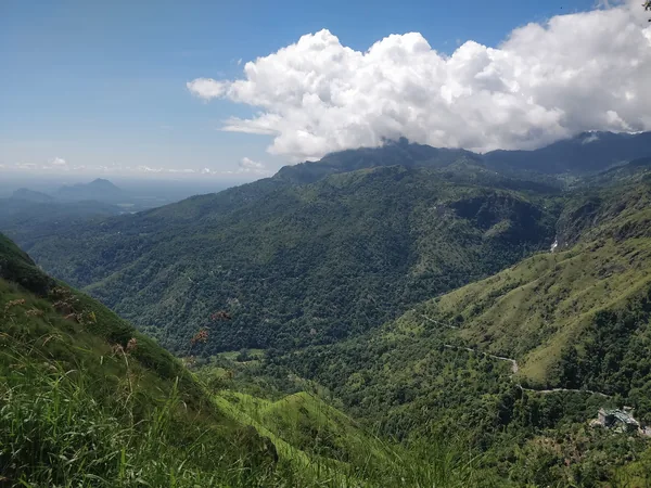 The view over the hills at Ella, Sri Lanka.