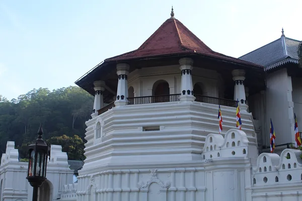 The Temple of the Sacred Tooth Relic in Kandy.